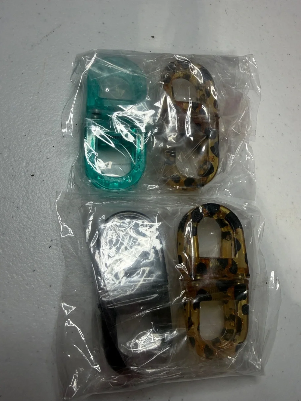 Magnetic Hair Clips Pack - Turquoise, Black, Tortoiseshell